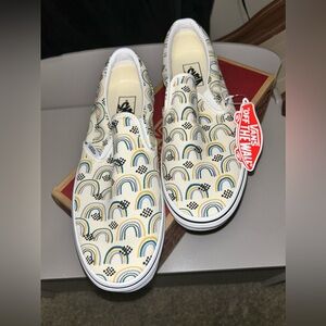 Super Cute Rainbow Vans- brand new